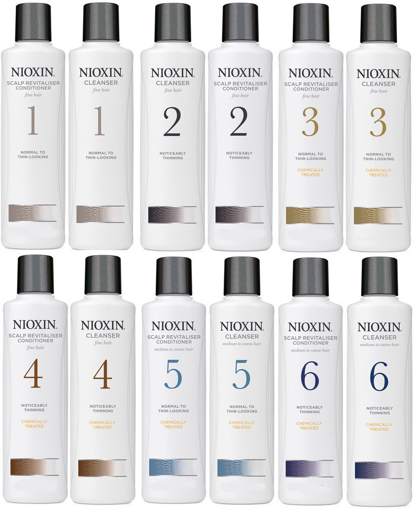 NIOXIN 儷康絲 #1-6號洗護系列